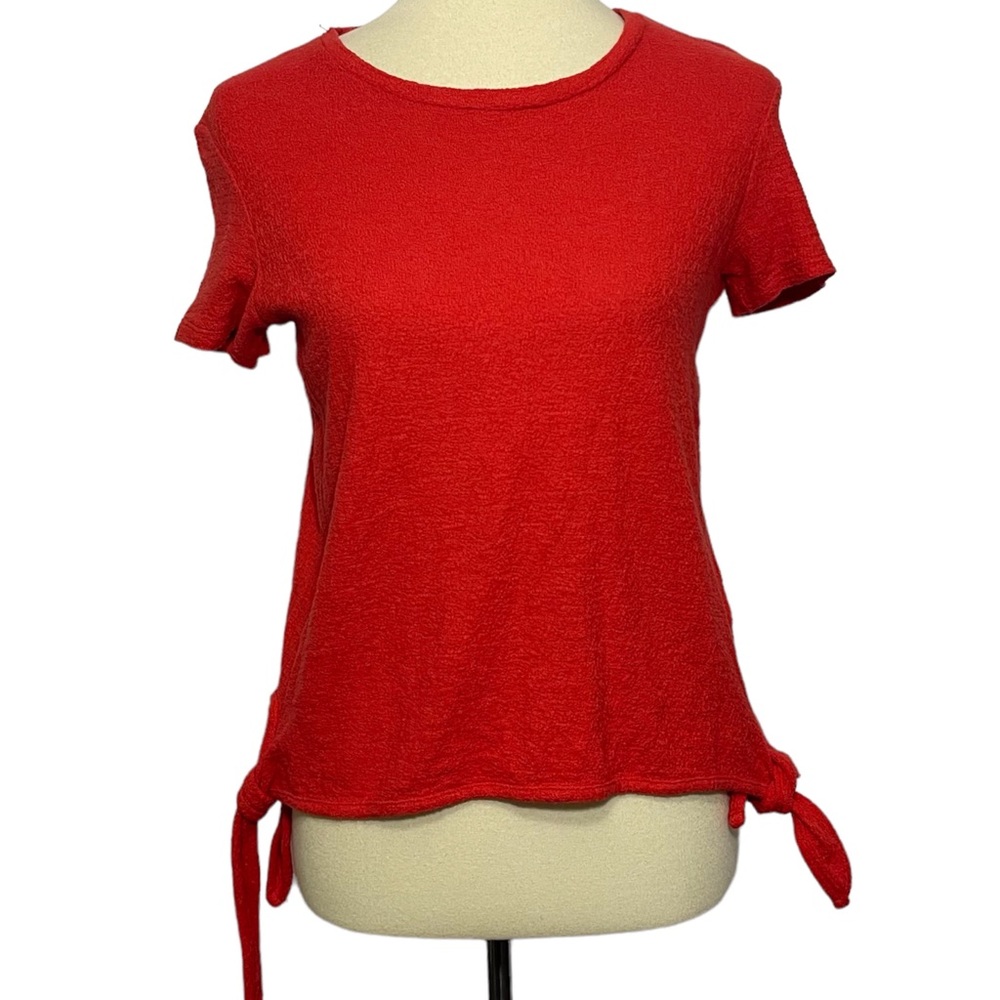 Madewell Texture & Thread Modern Side-Tie Top